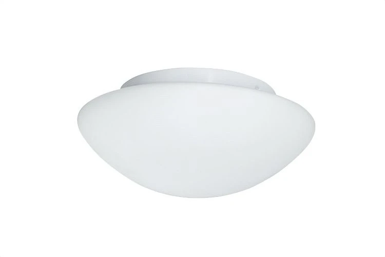 Bathroom 23cm White Ceiling Light With Opal Glass 1 Bathroom 23cm White Ceiling Light With Opal Glass