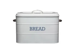 Living Nostalgia Bread Bin Grey