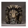 Edge Lion Bust Sculpture