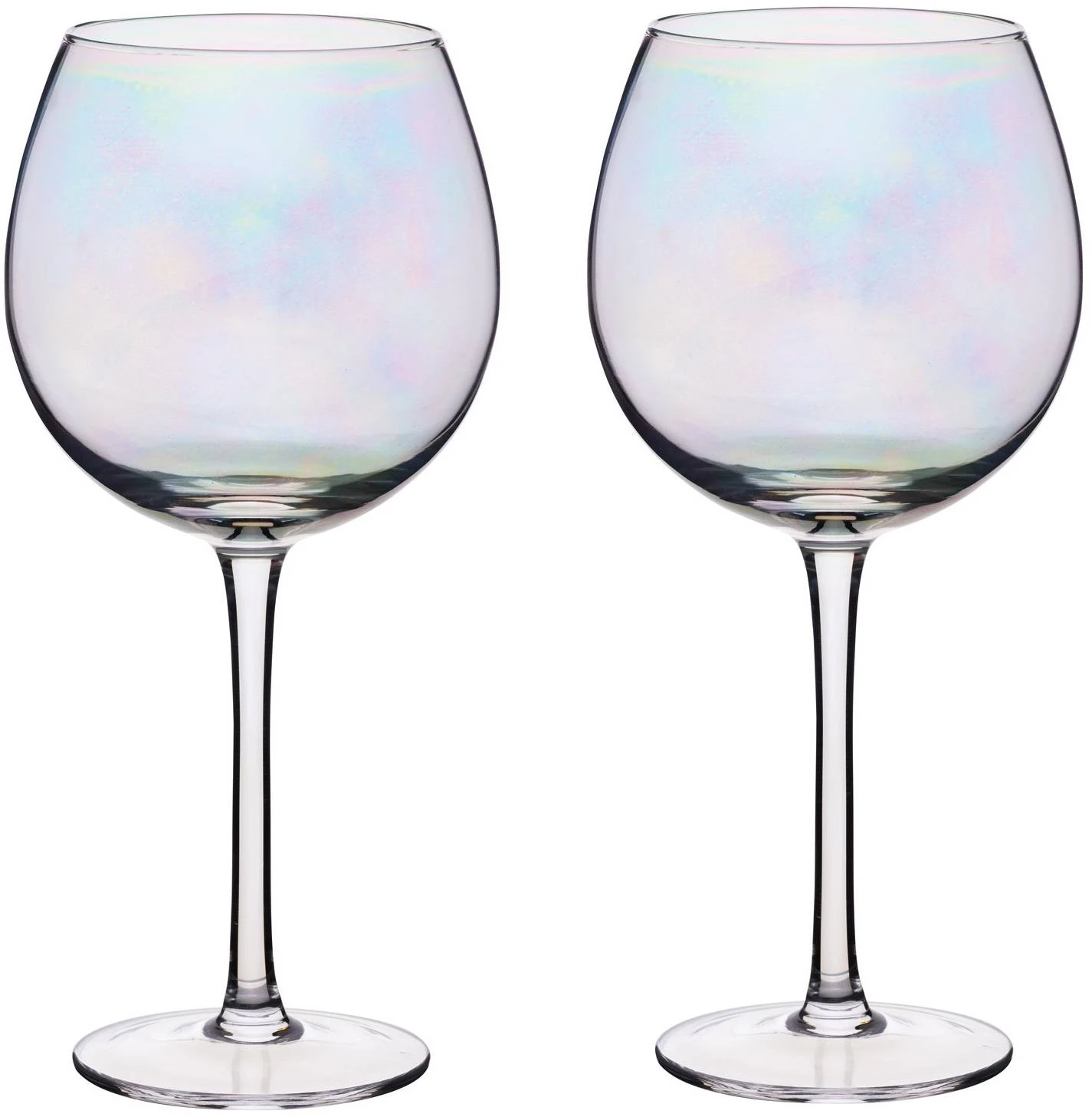 Barcraft Lustre Gin Glasses Set Of 2 500ml 1 Barcraft Lustre Gin Glasses Set Of 2 500ml