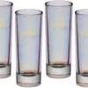 Barcraft Lustre Tall Shot Glasses Set Of 4 60ml