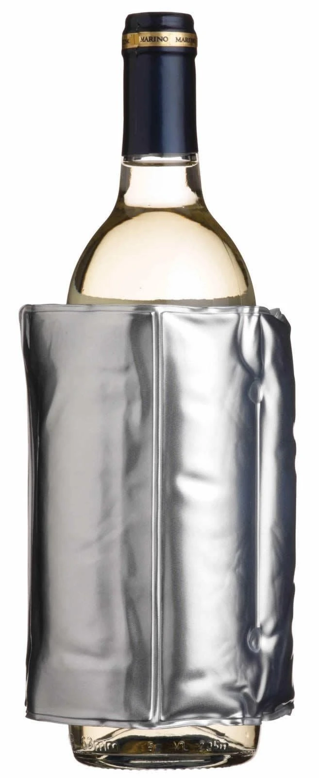 Barcraft Wrap Around Silver Wine Cooler 1 Barcraft Wrap Around Silver Wine Cooler