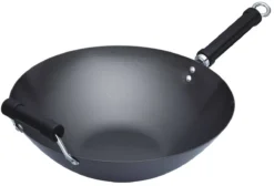 KitchenCraft Oriental Carbon Steel Non-Stick Wok 8 -Household Items 20931 20594