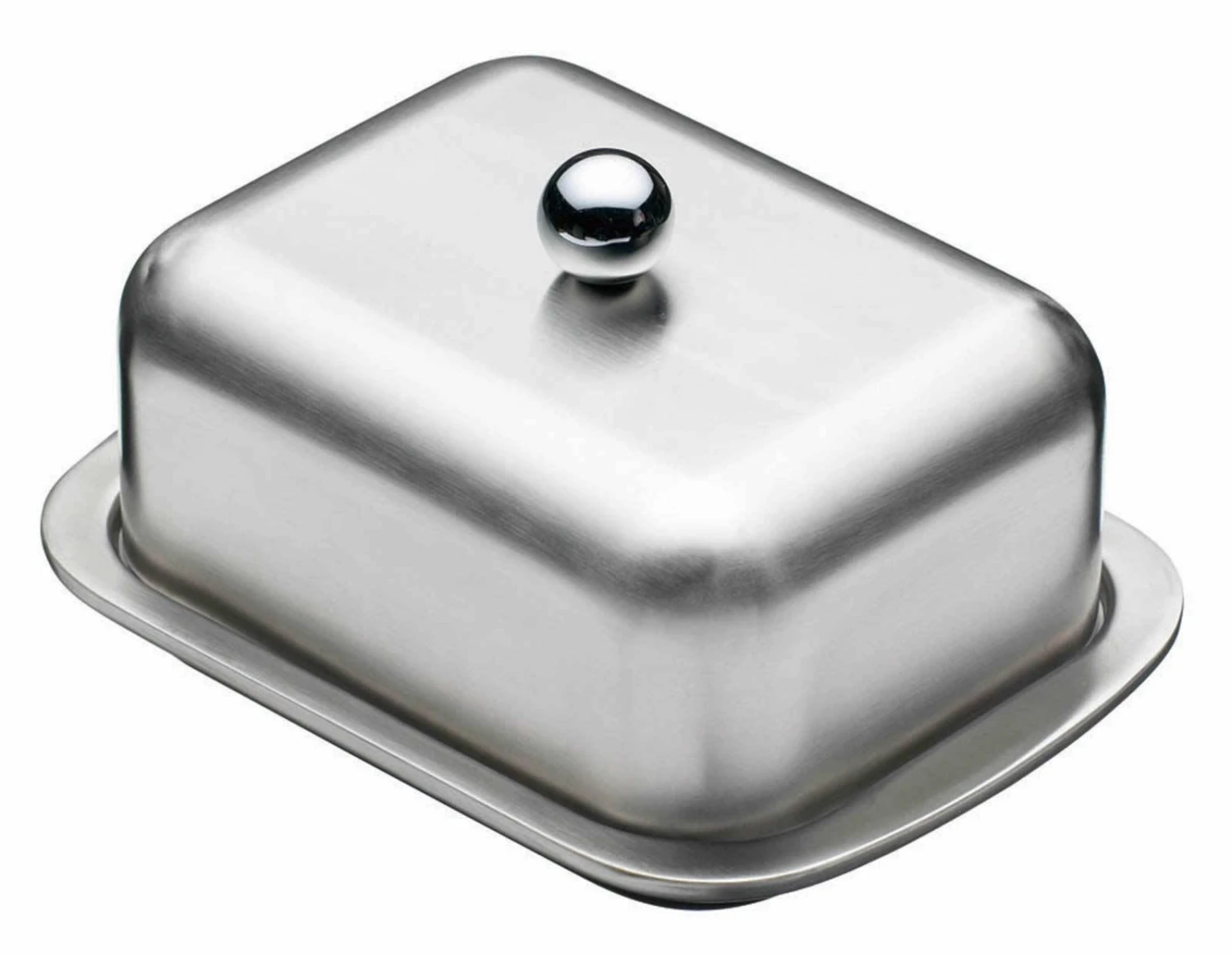 Masterclass Double Wall Insulated Butter Dish 1 Masterclass Double Wall Insulated Butter Dish