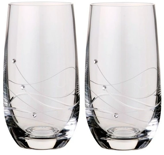 Dartington Glitz Highball Glasses Pair 1 Dartington Glitz Highball Glasses Pair
