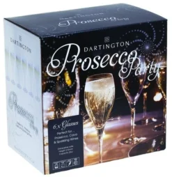 Dartington Prosecco Party 6 Piece Set