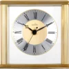 Hamilton Brass Effect Mantel Clock