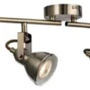 Searchlight Antique Brass 4 Light Spotlight Split Bar