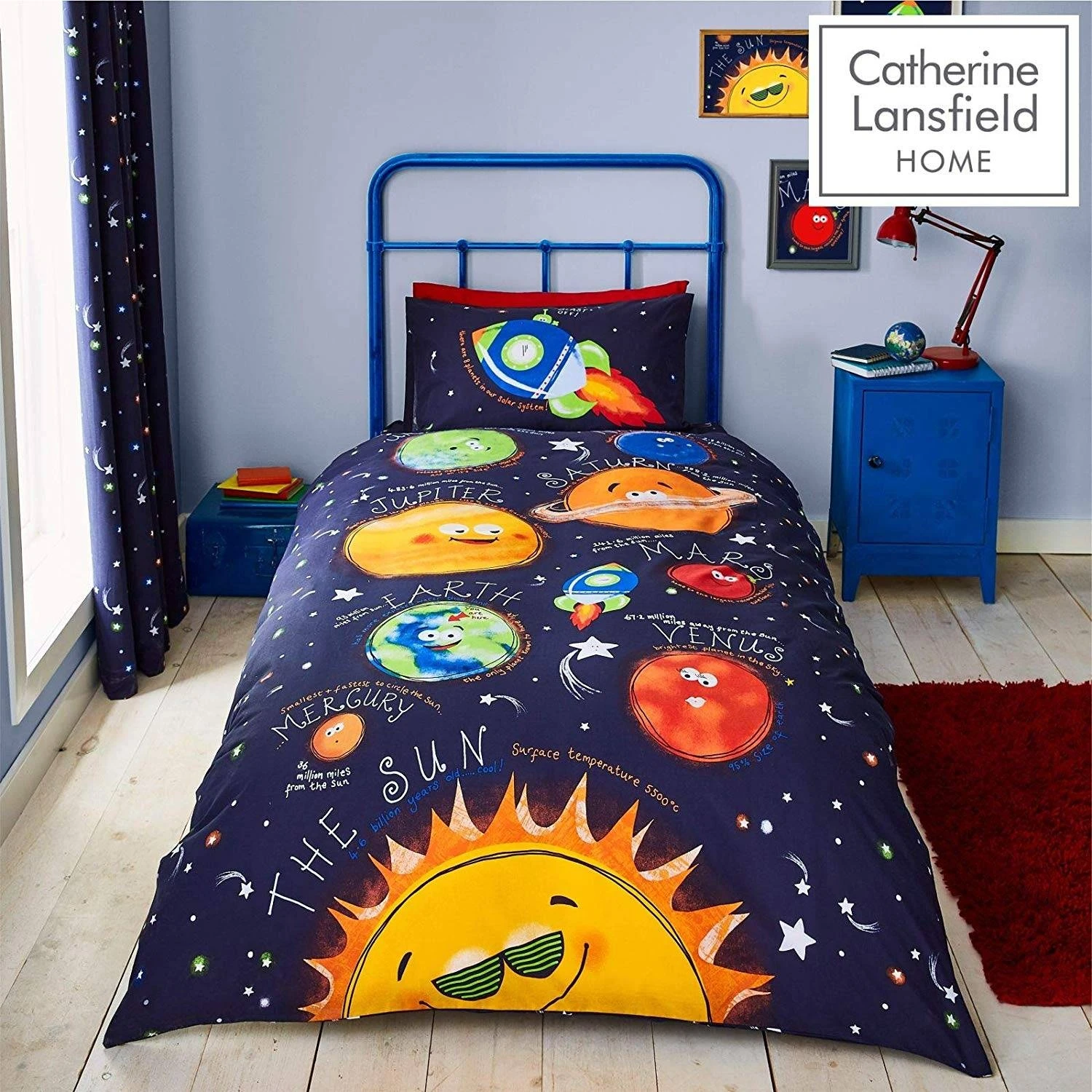 Catherine Lansfield Happy Space Quiltset 1 Catherine Lansfield Happy Space Quiltset
