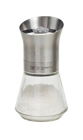 Tip Top 125mm Salt Mill Steel 1 Tip Top 125mm Salt Mill Steel
