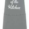 Queen Of The Kitchen Apron Grey