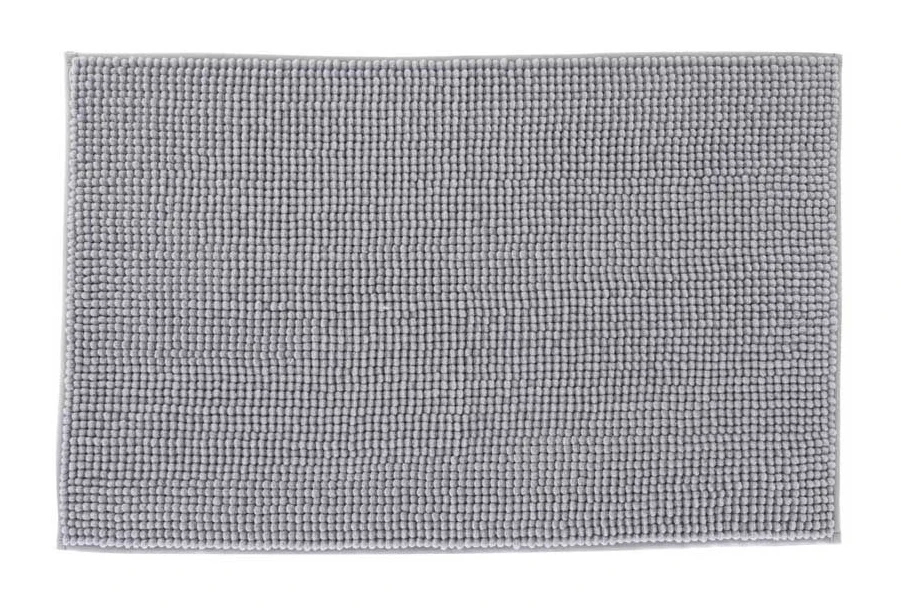 Catherine Lansfield Bobble Silver Bath Mat 1 Catherine Lansfield Bobble Silver Bath Mat