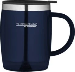 Thermos Translucent Desk Mug Blue 450ml