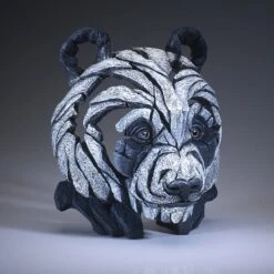 Edge Panda Bust Sculpture