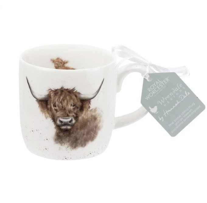 Wrendale Highland Cow Mug 310ml 1 Wrendale Highland Cow Mug 310ml
