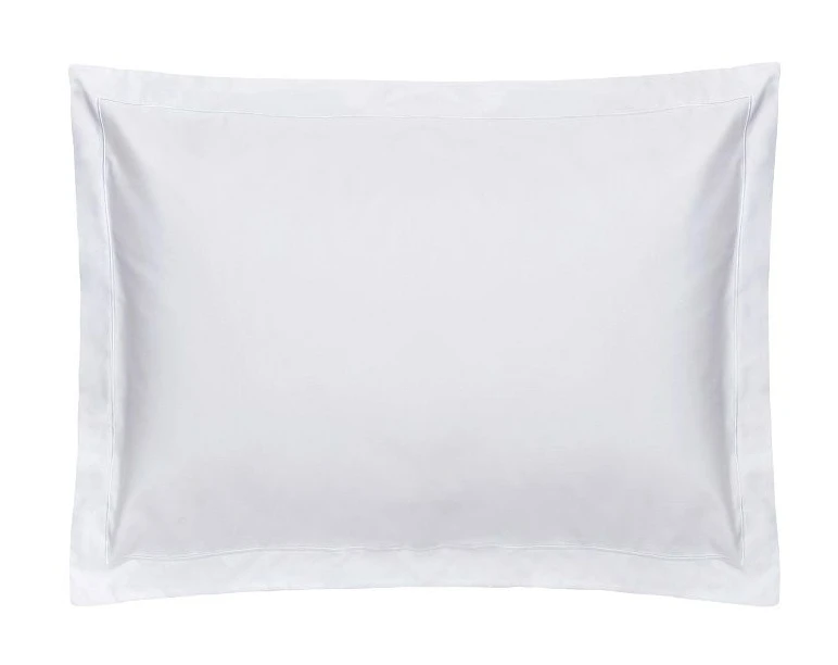 Belledorm 400 Count Egyptian Cotton Housewife Pillowcase - White 2 Belledorm 400 Count Egyptian Cotton Housewife Pillowcase - White - Image 2
