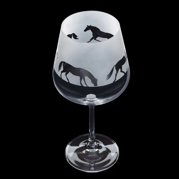 Dartington Aspect Horse Wine Glass 1 Dartington Aspect Horse Wine Glass