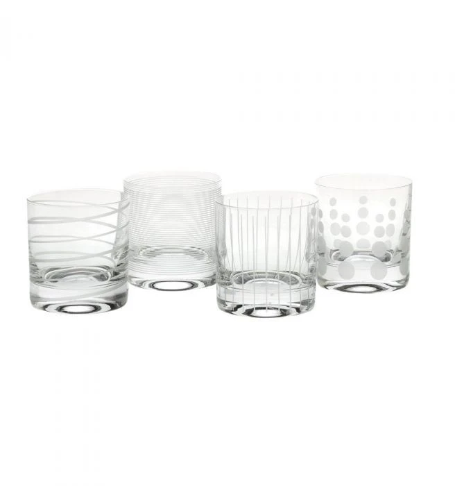 Creative Tops Mikasa Cheers Double Old Fashioned Set Of 4 1 Creative Tops Mikasa Cheers Double Old Fashioned Set Of 4