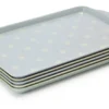 Zeal Classic Dotty Tray Neutral 39cm X 24cm