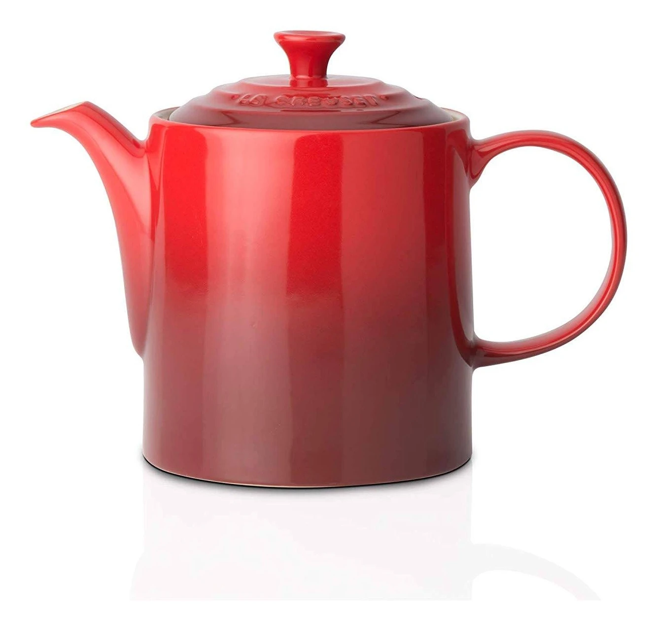 Le Creuset Grand Teapot Cerise 1 Le Creuset Grand Teapot Cerise