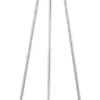 Pacific Lifestyle Brushed Chrome Tripod Floor Lamp