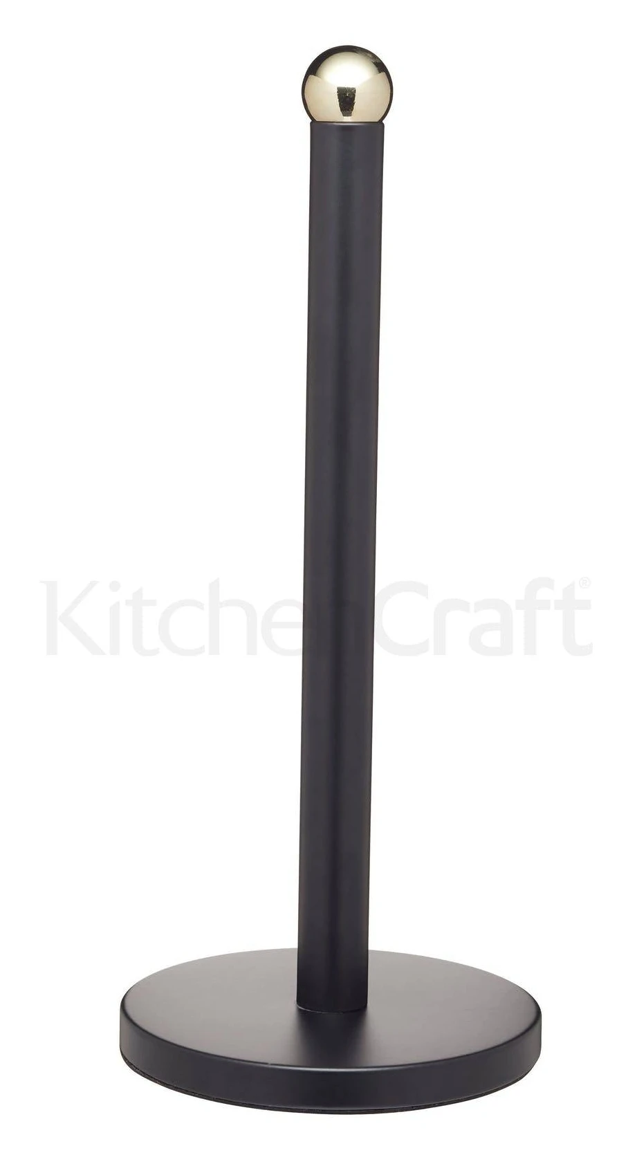 Masterclass Kitchen Towel Holder Black & Brass 1 Masterclass Kitchen Towel Holder Black & Brass