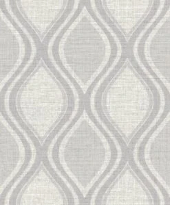Arthouse Curve Grey Wallpaper