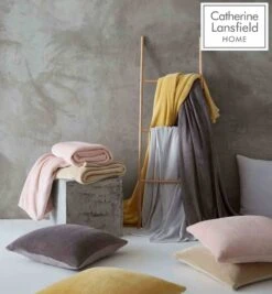 Catherine Lansfield Raschel Velvet Touch Throw Ochre 5 Catherine Lansfield Raschel Velvet Touch Throw Ochre -Household Items 34634 16026