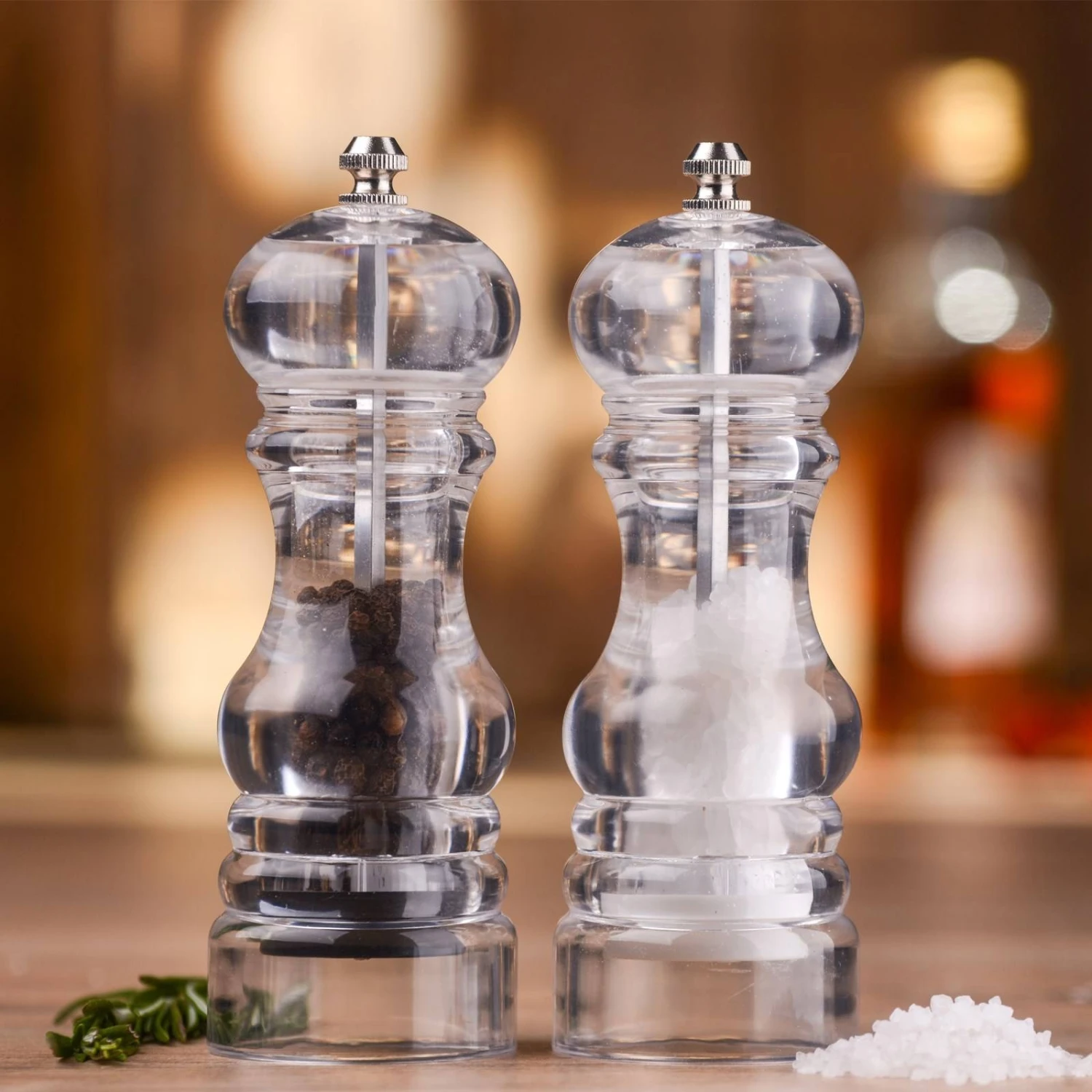 The English Tableware Company President Salt & Pepper Mill Set 3 The English Tableware Company President Salt & Pepper Mill Set - Image 3