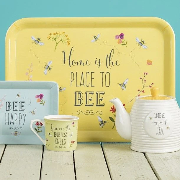 The English Tableware Company Bee Happy Tea Pot 3 The English Tableware Company Bee Happy Tea Pot - Image 3