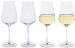Dartington Cheers! White Wine 350Ml Set Of 4