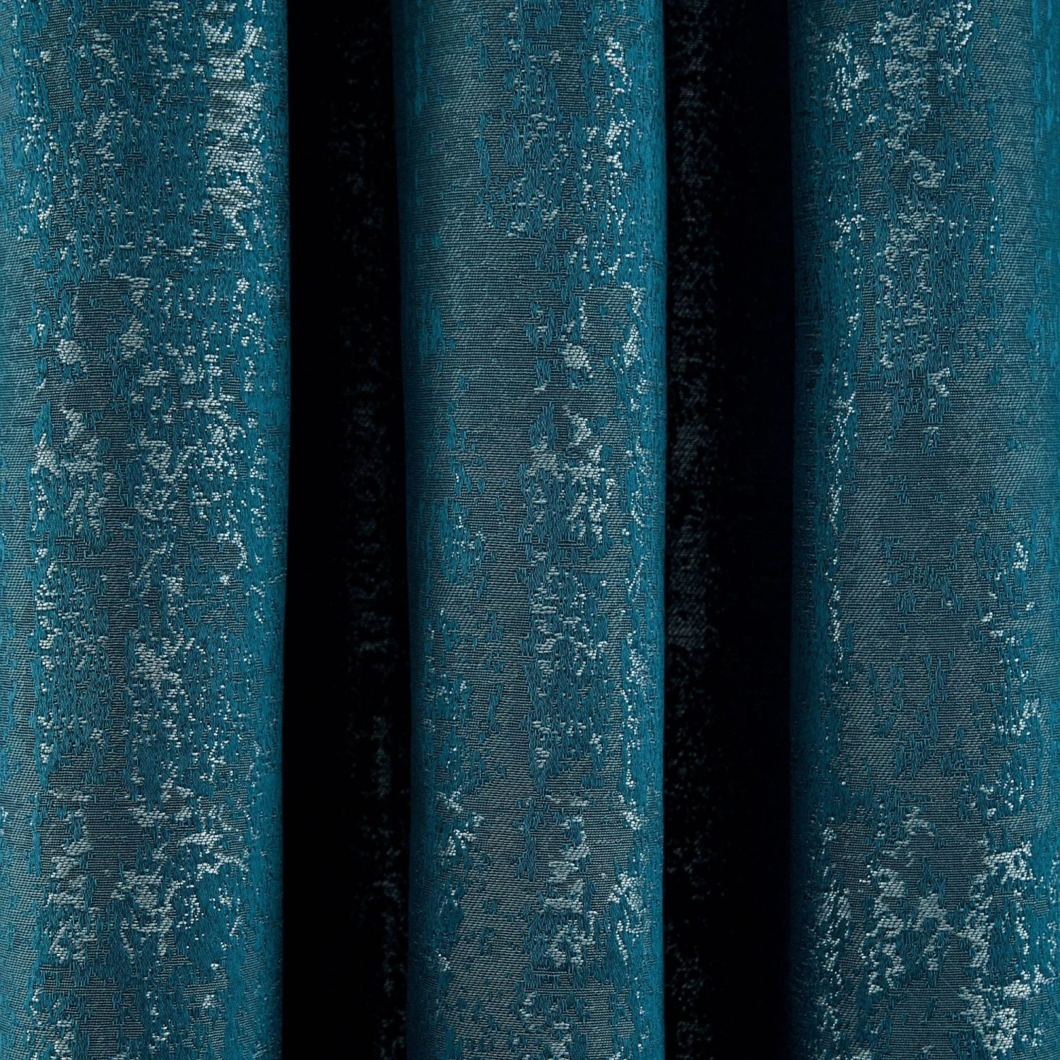 Peacock Blue Hotel Roma Emerald Ready Made Curtains 3 Peacock Blue Hotel Roma Emerald Ready Made Curtains - Image 3