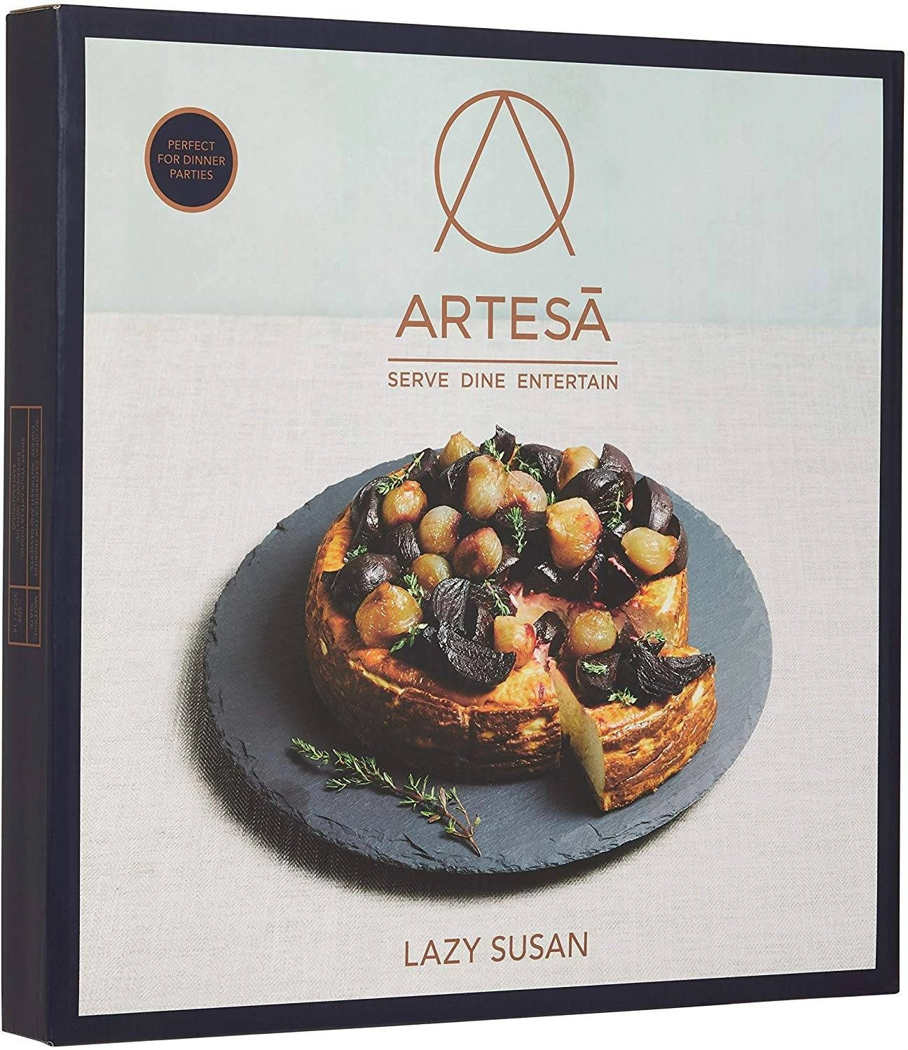 Artesa Artes Slate Lazy Susan 2 Artesa Artes Slate Lazy Susan - Image 2