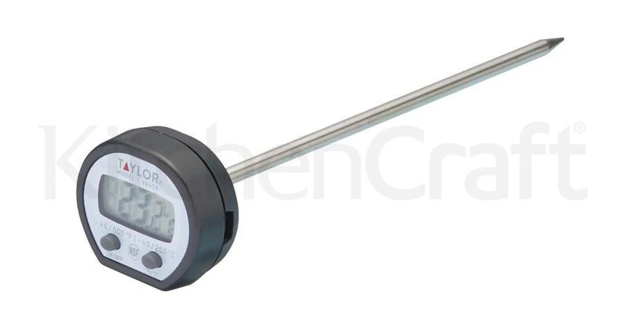 Taylor Pro High Temperature Digital Thermometer 1 Taylor Pro High Temperature Digital Thermometer