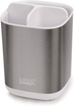 Joseph Joseph Small Steel Toothbrush Caddy