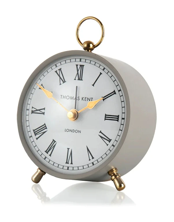 Thomas Kent 4' Wren Alarm Mantel Clock - Dove 1 Thomas Kent 4' Wren Alarm Mantel Clock - Dove