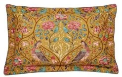 Household Items 11 Morris & Co Seasons By May Oxford Pillow Case - Saffron