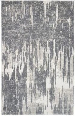 Mastercraft High Rise 6469B Rug - Light Grey/Dark Grey