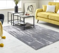 Mastercraft High Rise 6469B Rug - Light Grey/Dark Grey -Household Items 38544 12991