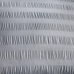 Serene Seersucker Grey Duvet Set -Household Items 41742 8687