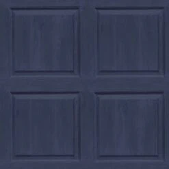 Arthouse Washed Panel Navy Wallpaper