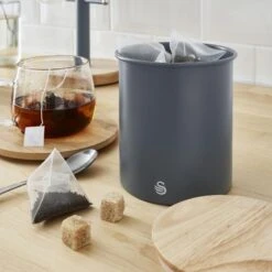 Swan Nordic Set Of 3 Canisters - Grey 5 Swan Nordic Set Of 3 Canisters - Grey -Household Items 42699 7962