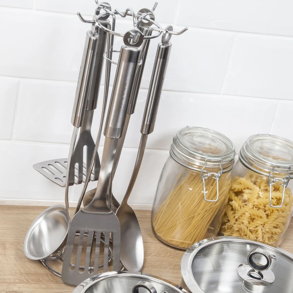 Morphy Richards Accents 5 Piece Tool Set Stainless Steel 2 Morphy Richards Accents 5 Piece Tool Set Stainless Steel - Image 2