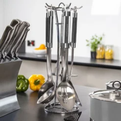 Morphy Richards Accents 5 Piece Tool Set Stainless Steel 6 Morphy Richards Accents 5 Piece Tool Set Stainless Steel -Household Items 42716 7904