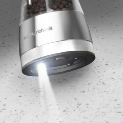 Morphy Richards Accents Electronic Salt & Pepper Mill Stainless Steel -Household Items 42722 7888