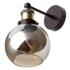 BHS Carter Industrial Glass Ball Wall Light