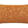 Morris & Co Honeysuckle & Tulip Cushion Saffron