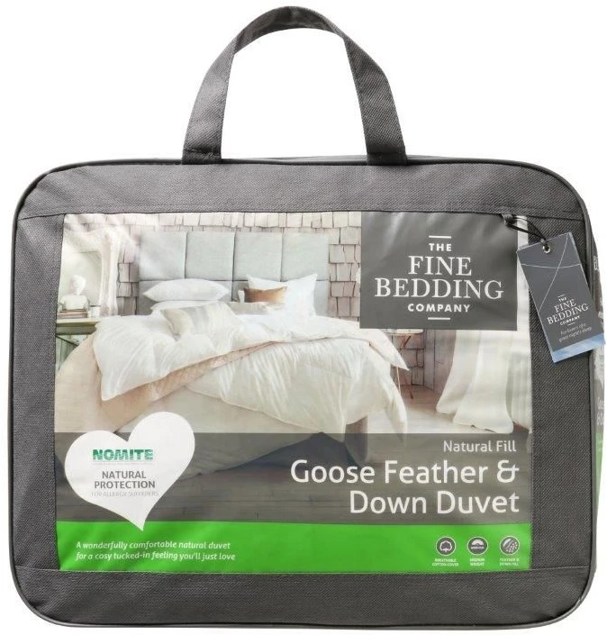 The Fine Bedding Company Goose Feather & Down Duvet 10.5 Tog 1 The Fine Bedding Company Goose Feather & Down Duvet 10.5 Tog