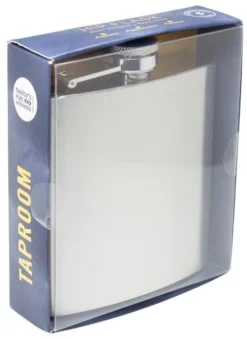 Taylors Eye Witness Stainless Steel Hip Flask 170ml -Household Items 45510 4352