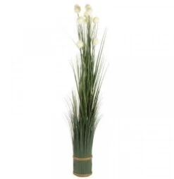 Smart Solar Faux Bouquet - Pom Pom Grass 120cm